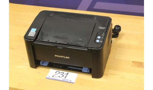 printer PANTUM P2506, met kabel, werking niet gekend